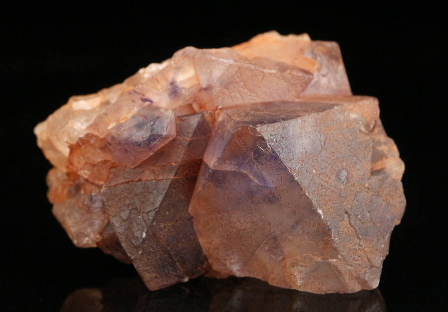 Purple Fluorite on Matrix Miniature, Riemvasmaak, Northern Cape, South Africa
