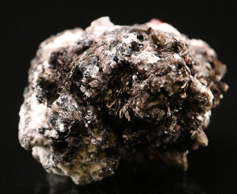 Pyrochroite on Calcite, N'Chwaning II, Northern Cape, South Africa