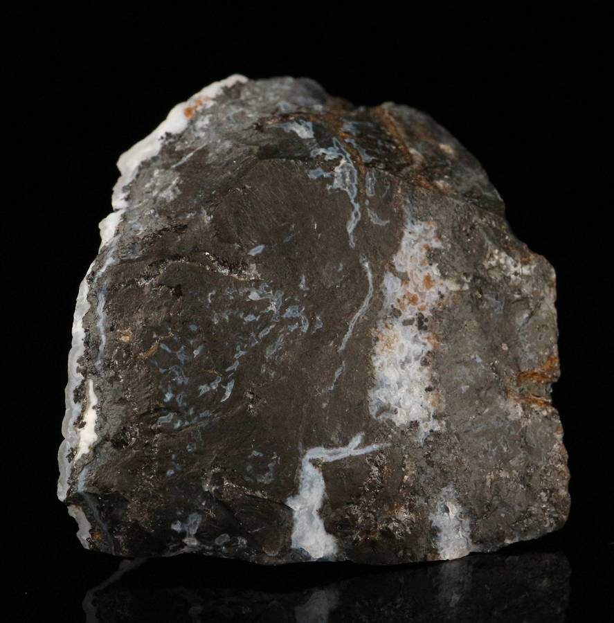 Chalcedony on Matrix, "N'Chwaning II Mine, Kalahari Manganese Field, Northern Cape, South Africa. "