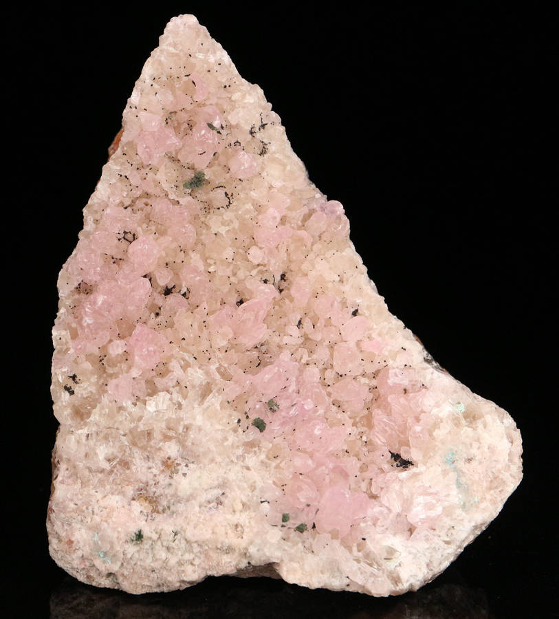 Cobaltoan Calcite on Matrix, Mashamba West Mine, DRC