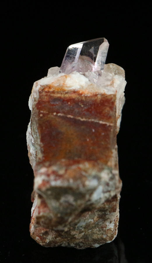 Calcite, Amethyst Quartz on Matrix, Gobobosebberge Mnt, Namibia