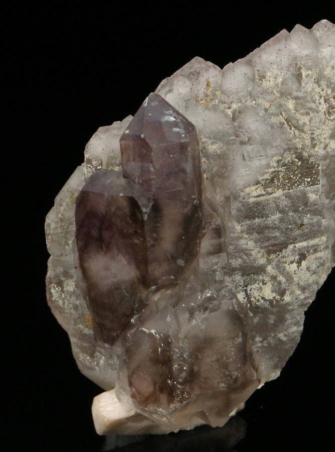 Amethyst Quartz on Matrix, Gobobosebberge Mnt, Namibia