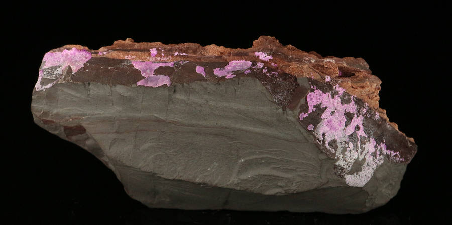 Sugilite on Matrix, "N'Chwaning III Mine, Kalahari Manganese Field, Northern Cape, South Africa "