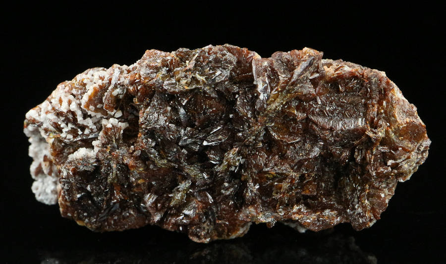 Calcite, Pyrite on Matrix,"N'Chwaning II Mine, Kalahari Manganese Field, Northern Cape, South Africa