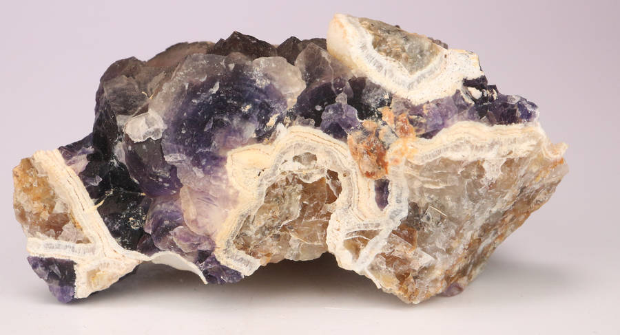 Fluorite on Matrix, Orange River Area, Karas Region, Namibia