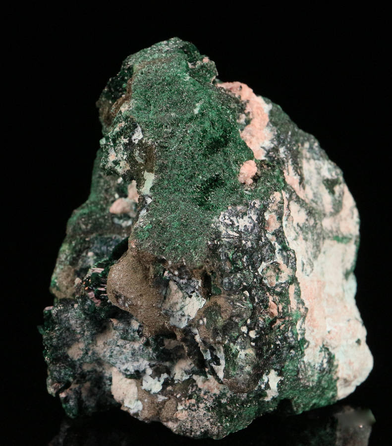 Kolwesite & Malachite Cluster, Mashamba West Mine, DRC