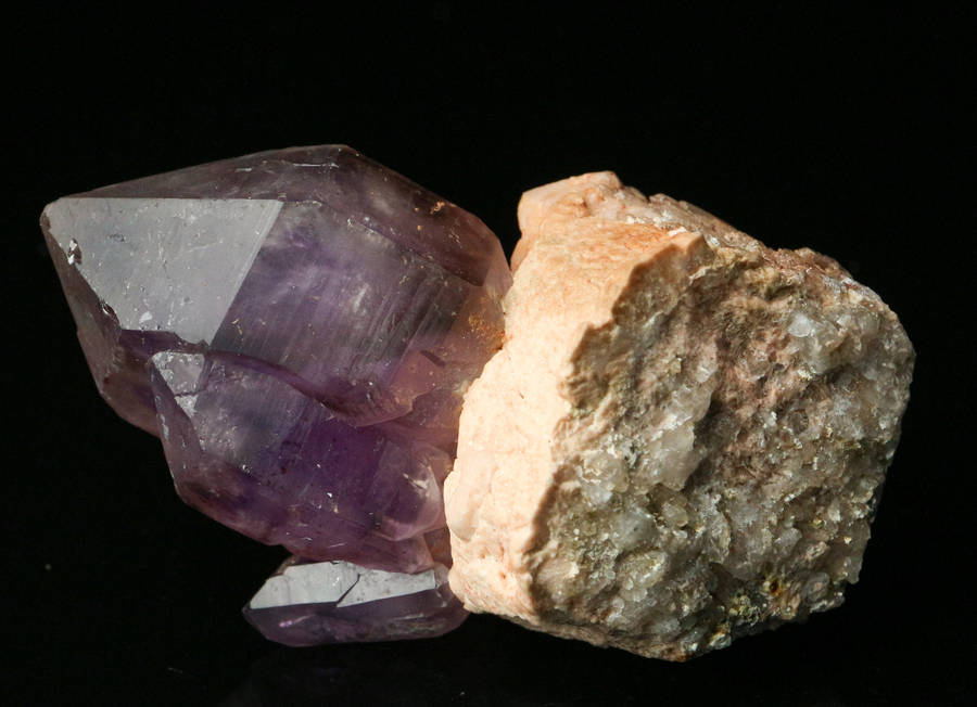 Amethyst Quartz Cluster on Matrix, Gobobosebberge Mnt, Namibia