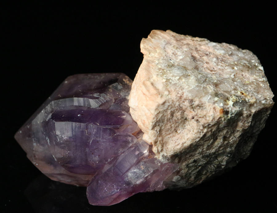 Amethyst Quartz Cluster on Matrix, Gobobosebberge Mnt, Namibia