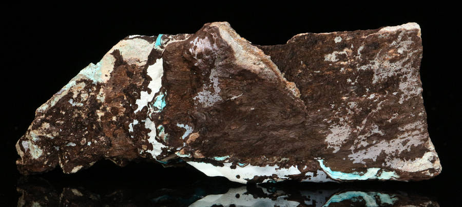 Malachite, Chrysocolla on Matrix, Skorpion Mine, Karas Region, Namibia