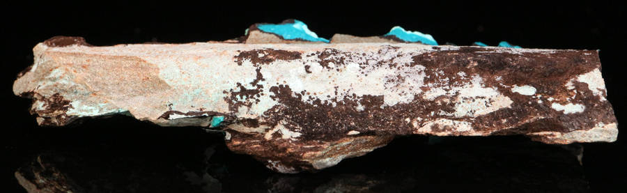 Malachite, Chrysocolla on Matrix, Skorpion Mine, Karas Region, Namibia