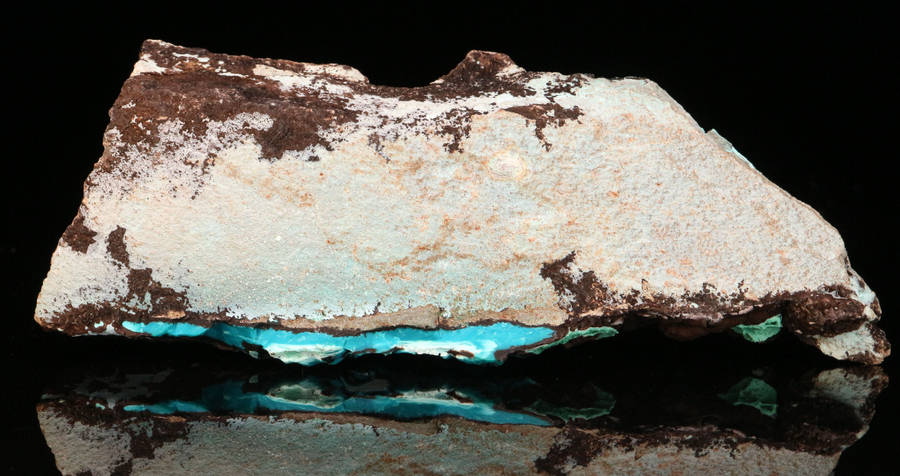 Malachite, Chrysocolla on Matrix, Skorpion Mine, Karas Region, Namibia