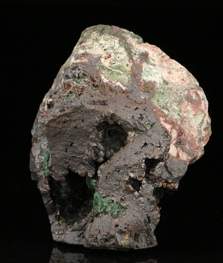 Kolwezite on Goethite, Tenke Fungurume, DR Congo