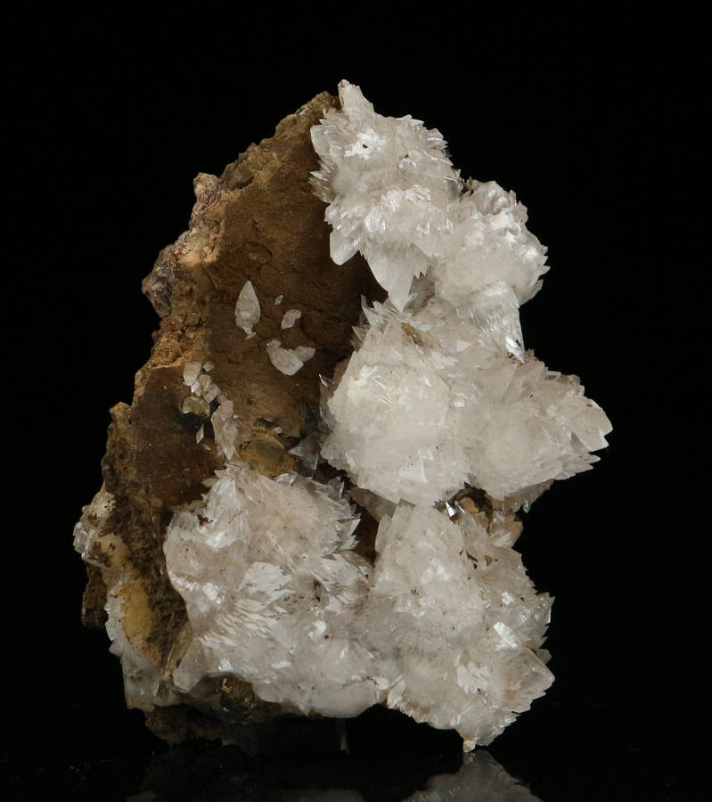 Calcite on Matrix, "N'Chwaning II Mine, Kalahari Manganese Field, Northern Cape, South Africa "