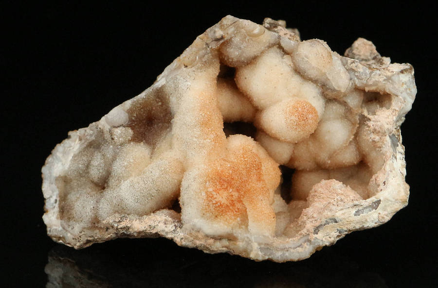 Calcite Cluster, "N'Chwaning II Mine, Kalahari Manganese Field, Northern Cape, South Africa "