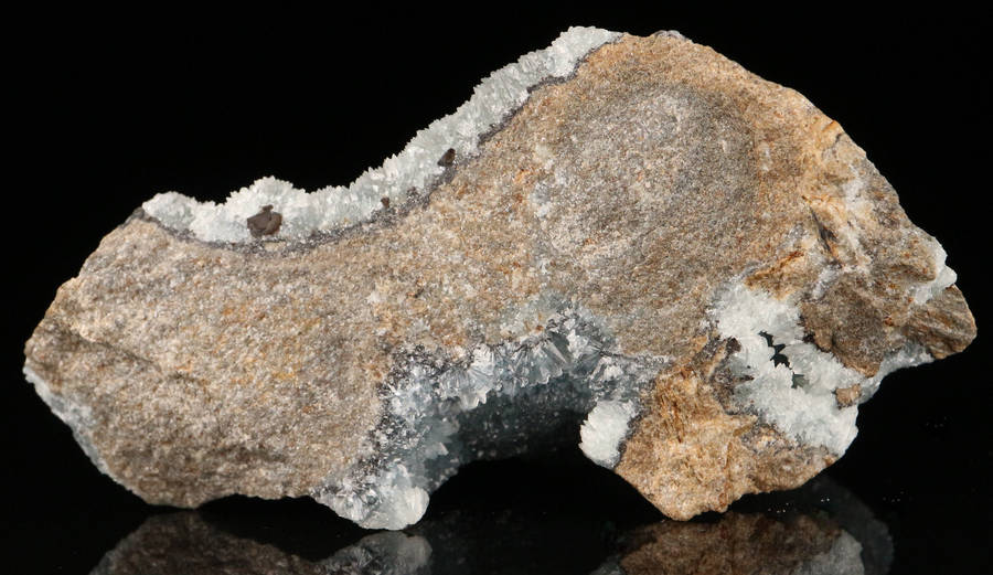 Smithsonite on Matrix, Skorpion Mine, Karas Region, Namibia