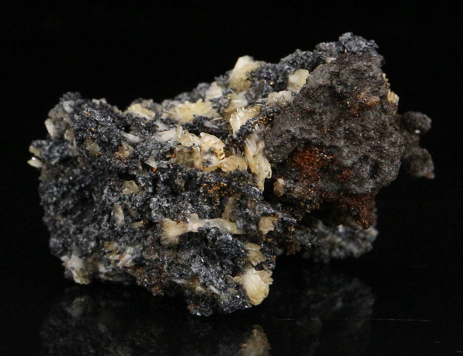 Baryte on Matrix, Rosh Pinah Mine, Namibia