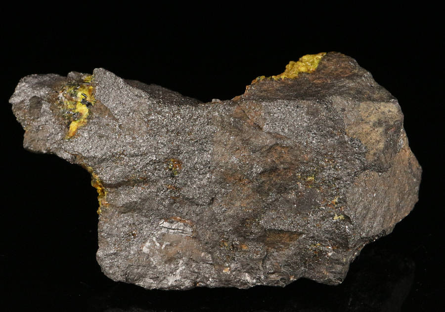 Ettringite on Matrix, "N'Chwaning II Mine, Kalahari Manganese Field, Northern Cape, South Africa "