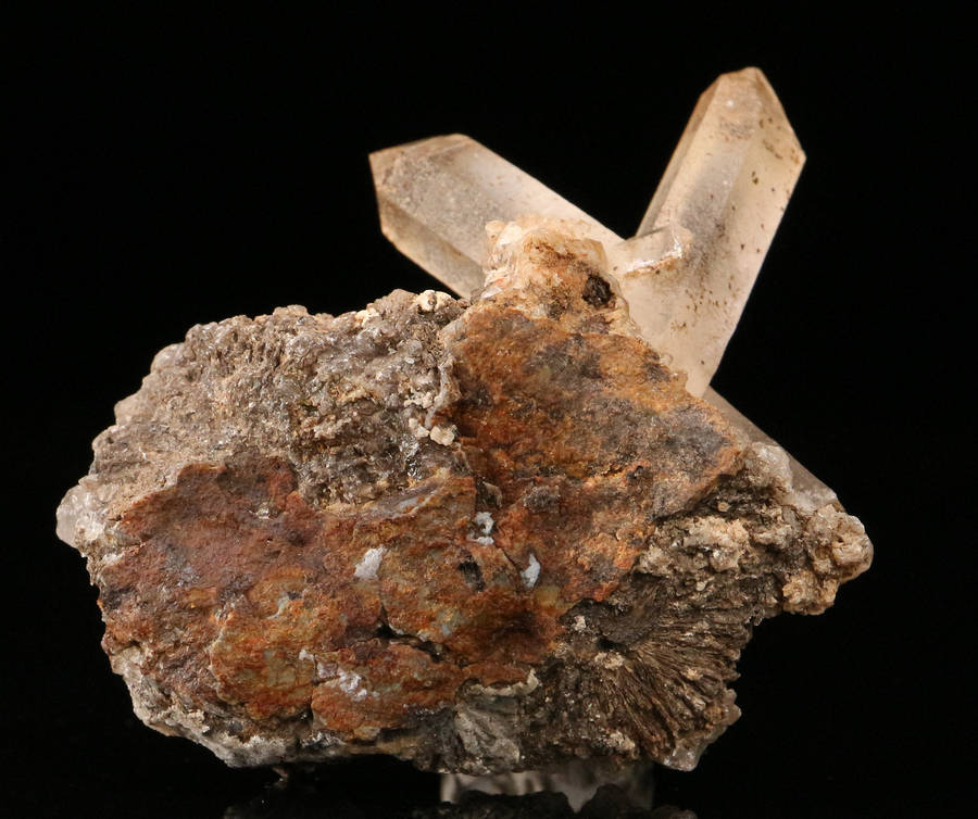 Quartz on Matrix, Gobobosebberge Mnt, Namibia