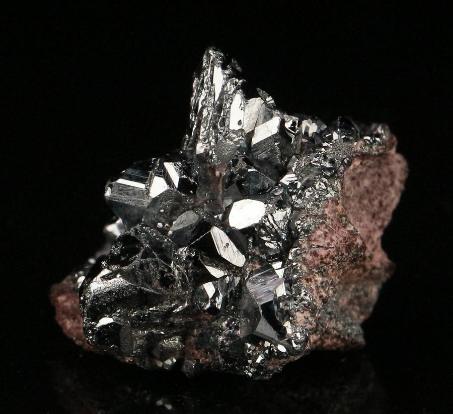 Hematite Cluster, "N'Chwaning II Mine, Kalahari Manganese Field, Northern Cape, South Africa "
