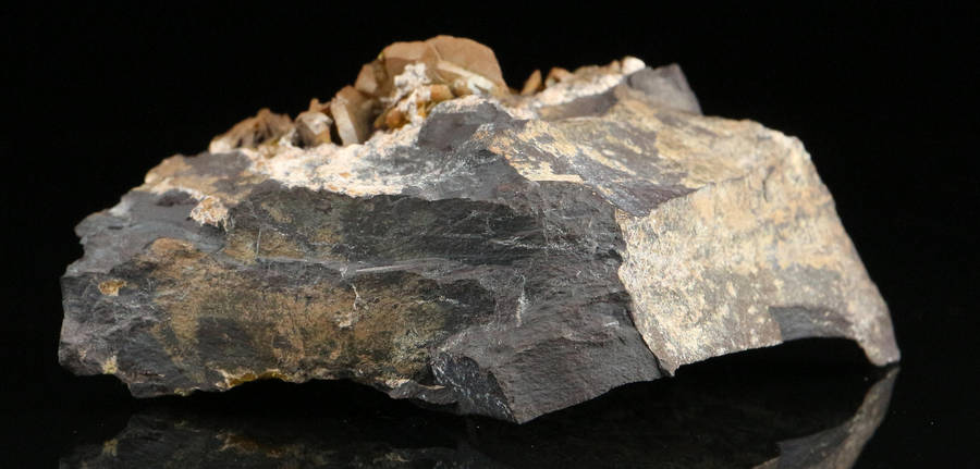 Sturmanite on Matrix, "N'Chwaning II Mine, Kalahari Manganese Field, Northern Cape, South Africa "