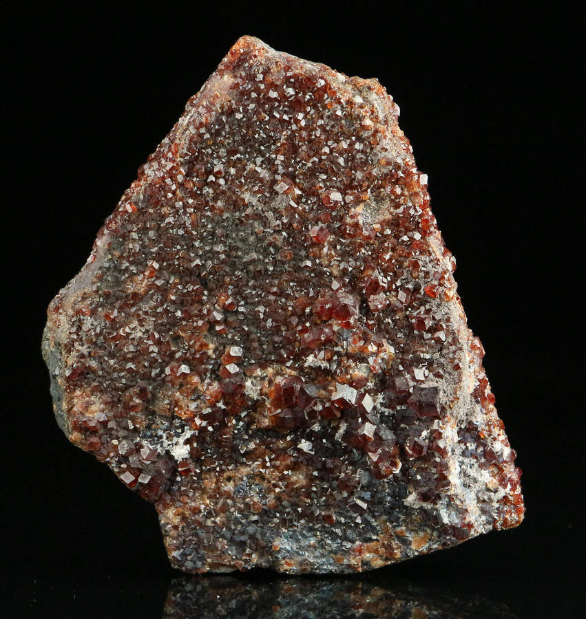 Andradite on Matrix, "N'Chwaning II Mine, Kalahari Manganese Field, Northern Cape, South Africa "