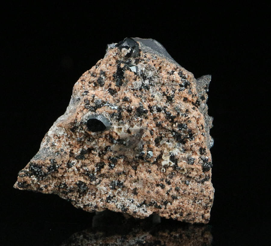 Hematite on Matrix, "N'Chwaning II Mine, Kalahari Manganese Field, Northern Cape, South Africa "