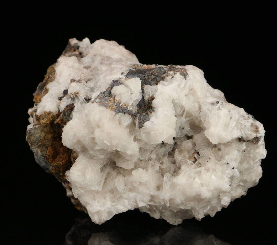 Baryte on Matrix, "N'Chwaning II Mine, Kalahari Manganese Field, Northern Cape, South Africa "