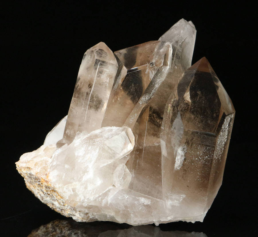 Smoky Quartz Crystal Cluster, Steinkopf, Northern Cape, South Africa