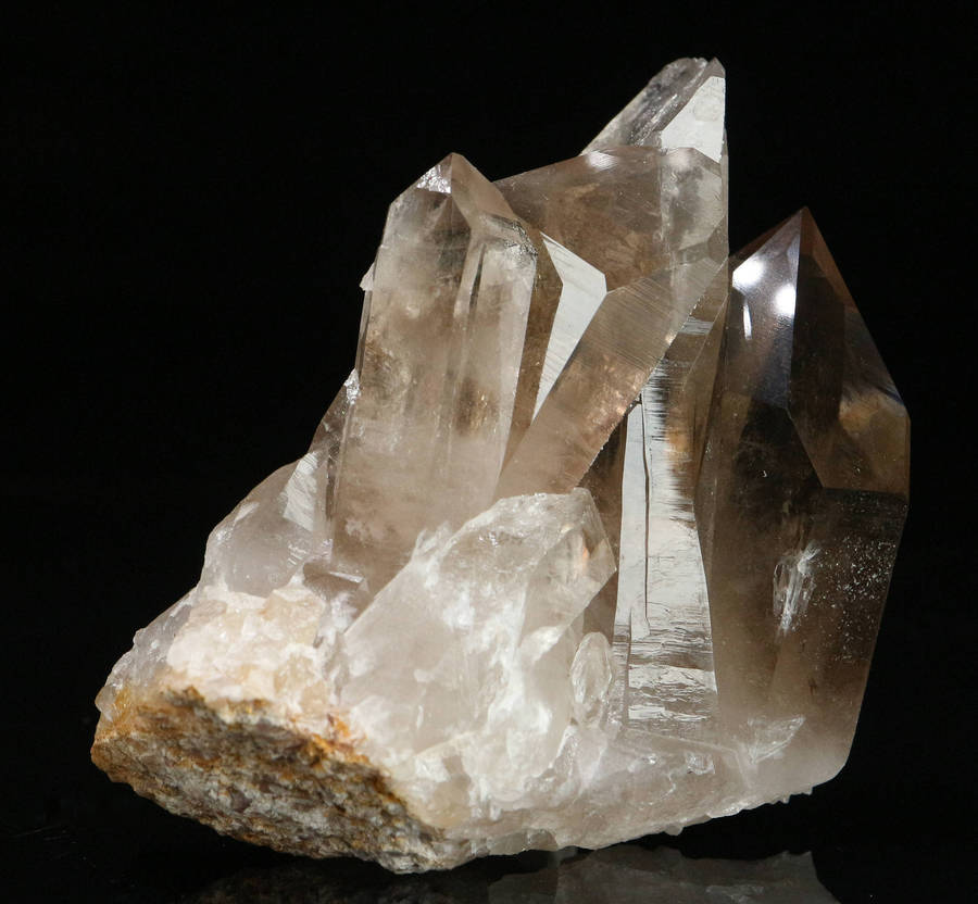 Smoky Quartz Crystal Cluster, Steinkopf, Northern Cape, South Africa