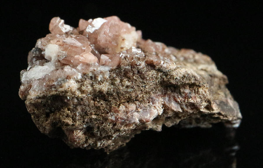 Rhodochrosite, "N'Chwaning II Mine, Kalahari Manganese Field, Northern Cape, South Africa "