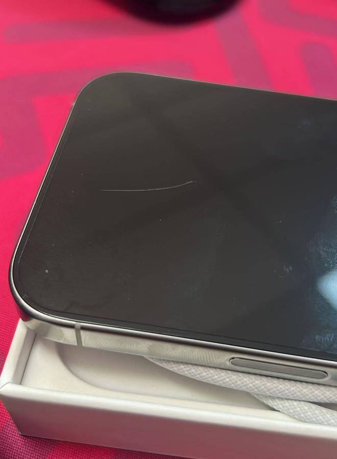 Apple iPhone 16 Pro 128GB White Titanium 99% BH