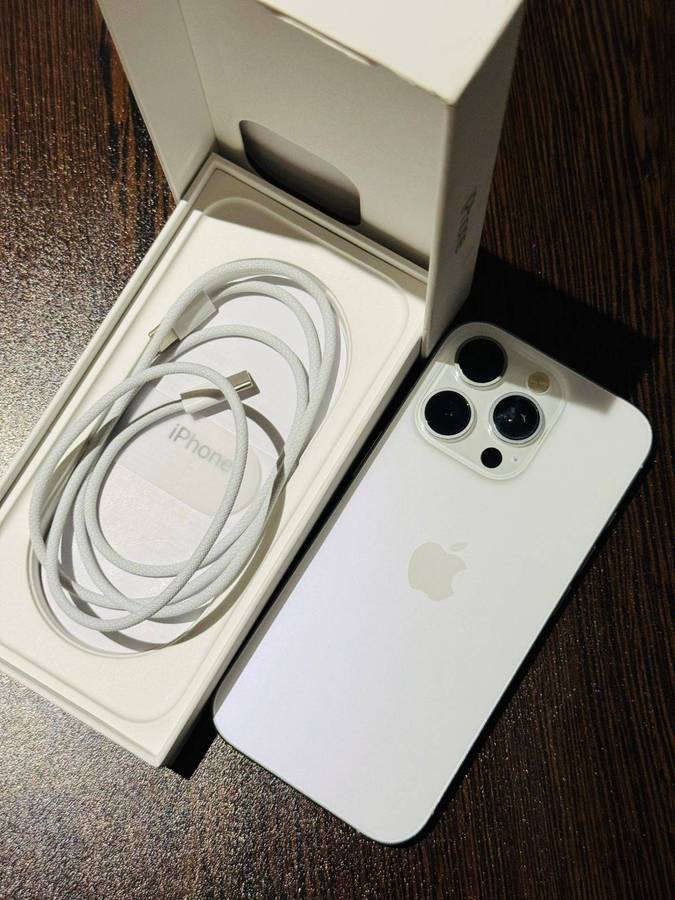 Apple iPhone 16 Pro 128GB White Titanium 99% BH