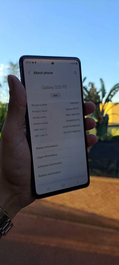 Samsung Galaxy S20 Fe 128GB - Dual Sim