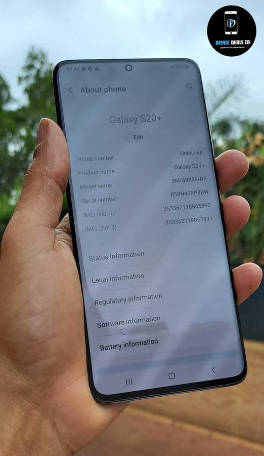 Samsung Galaxy S20 Plus 128GB - Dual Sim