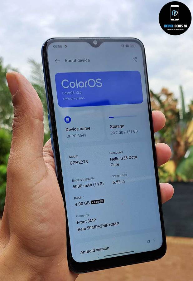 Oppo A54s Dual Sim - 128GB