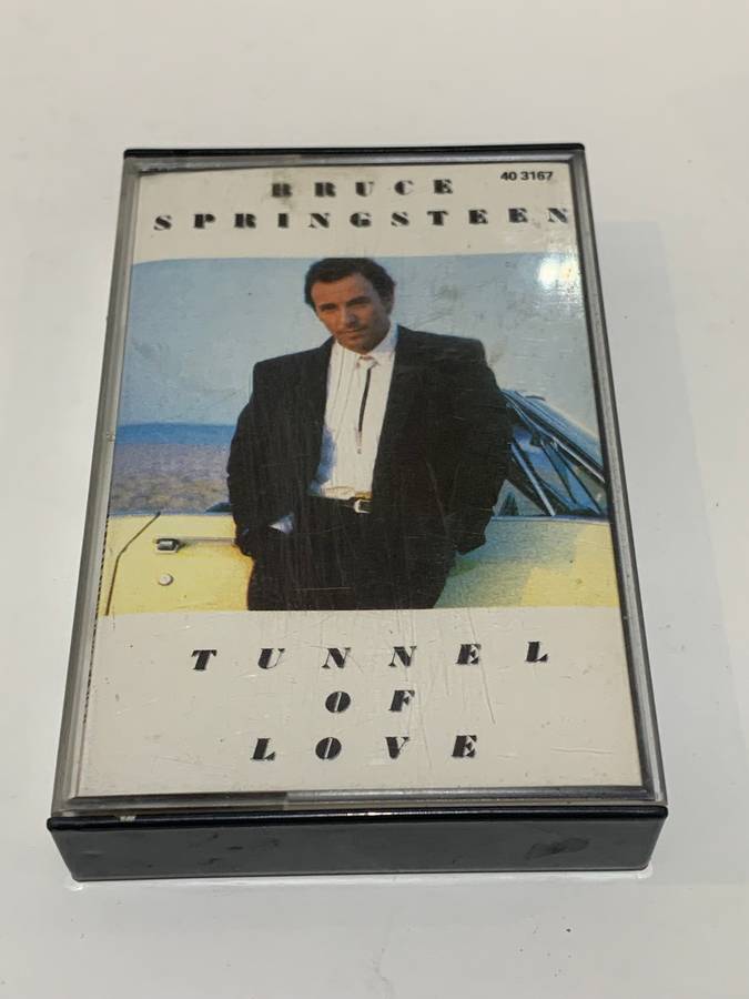 Cassette Tape - Bruce Springsteen . Tunnel Of Love - Not Tested / See Pics
