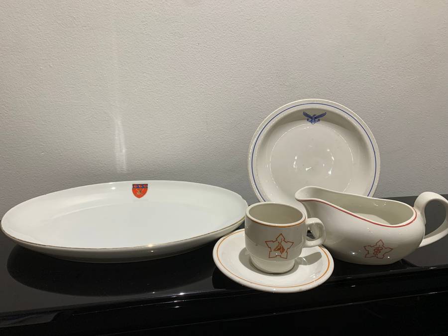 SA Army & Airforce - Branded - Continental Dinner Ware - Military / Militaria