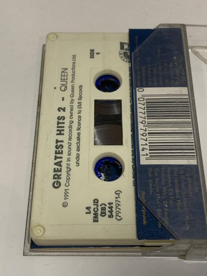 Cassette Tape - Queen Greatest Hits 2 - Not Tested / Sold As Is / See Pics (J/E)