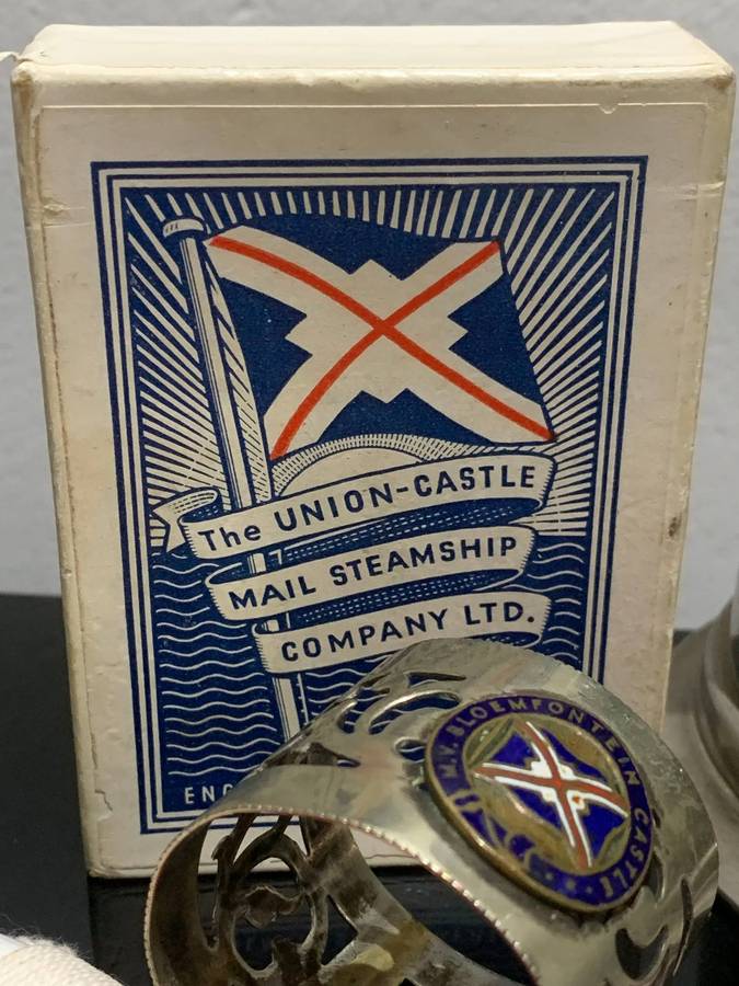 Antique Maritime Paraphernalia  The Union Castle Mail Steamship Company Ltd.  Please See Pics 
