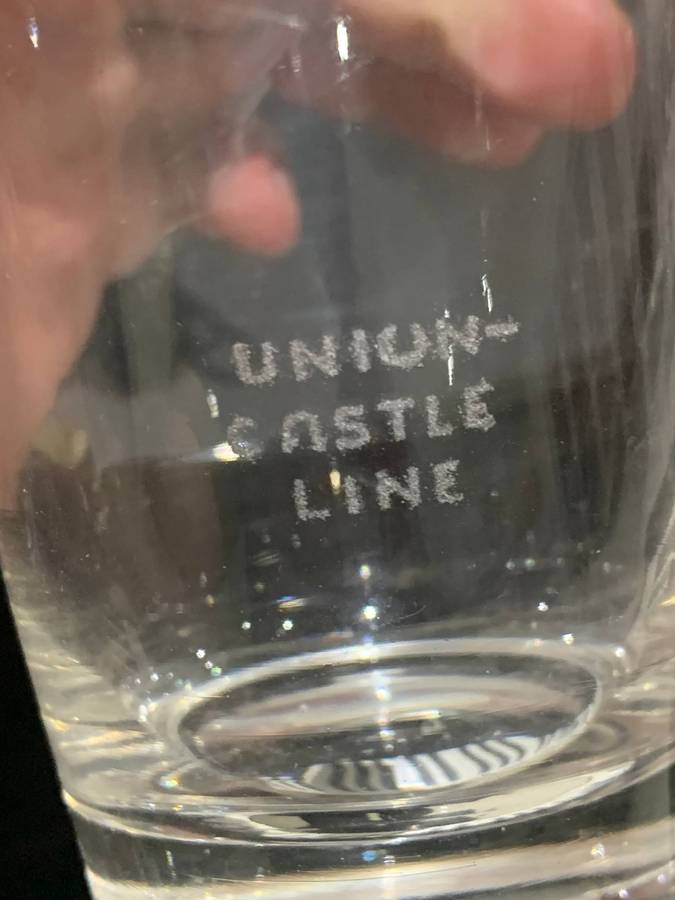Antique Maritime Paraphernalia  The Union Castle Mail Steamship Company Ltd.  Please See Pics 
