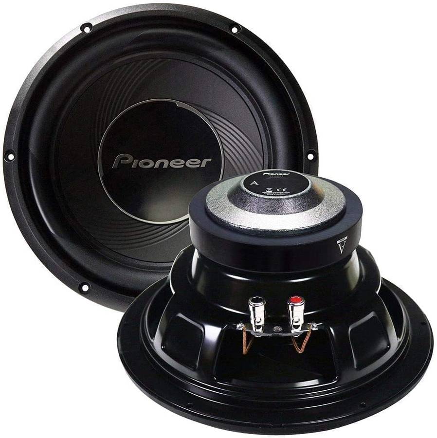 Pioneer TS-A25S4 10-inch A-Series Single Voice Coil Subwoofer