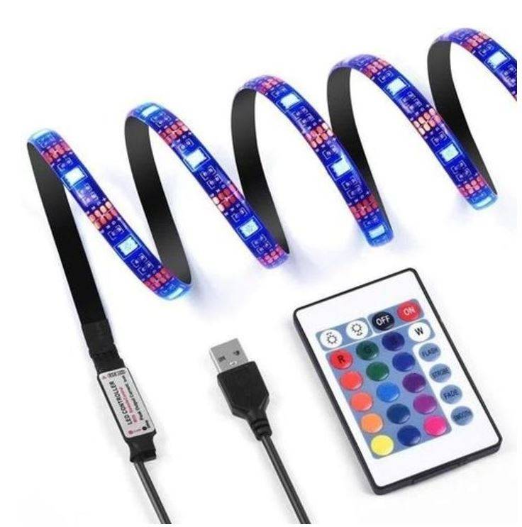 2m LED TV Strip Light - RGB