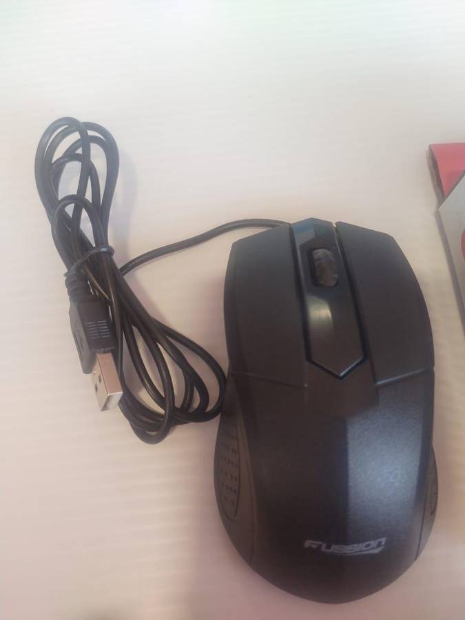 Wired Mice- 2 brands: FUSSION & MIHUN