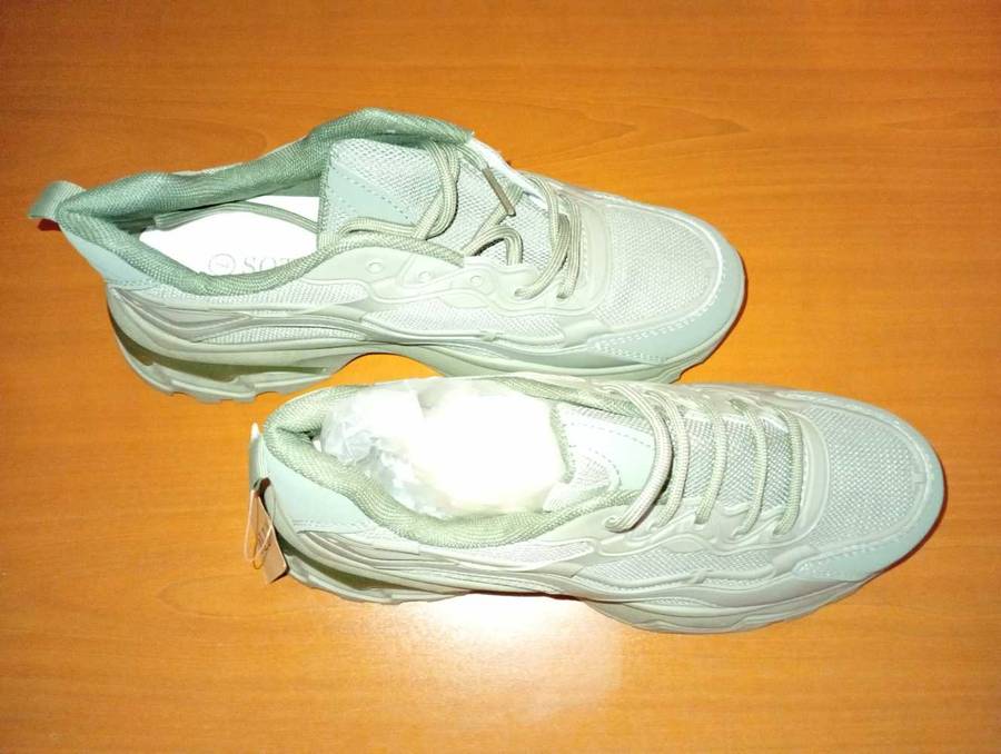 Sotto Ladies Green / Olive Sneakers UK Size 7 VERY Strong For Sale