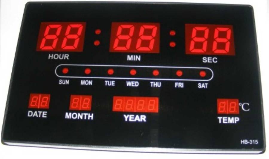 LER Number Clock