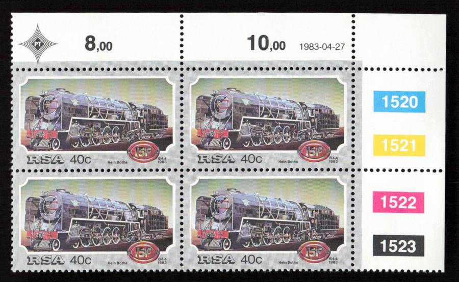 RSA 1983/04/27 Steam Locomotives Control Block Set