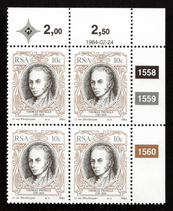 RSA 1984/02/24 S.A. English Authors Control Block Set