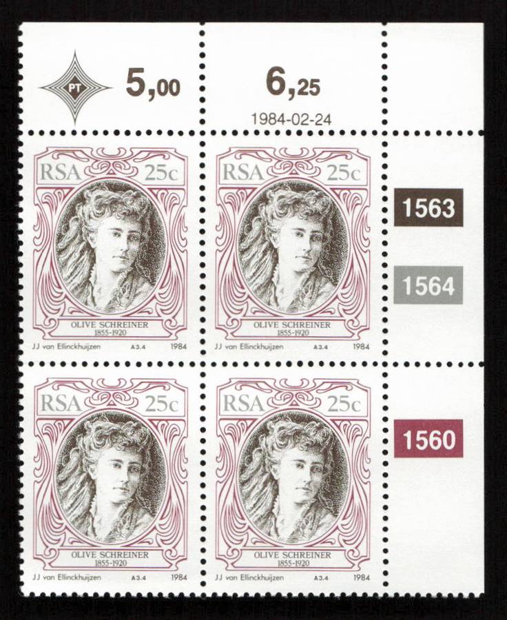 RSA 1984/02/24 S.A. English Authors Control Block Set