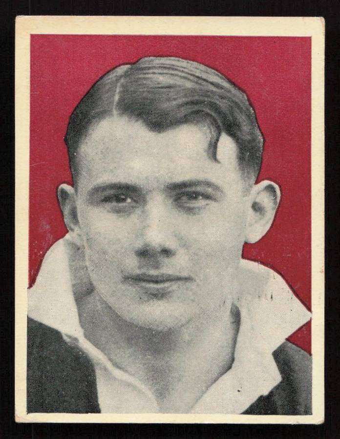 United Tobacco 1938 British Rugby Tour Cigarette Card 33 C.F. Grieve