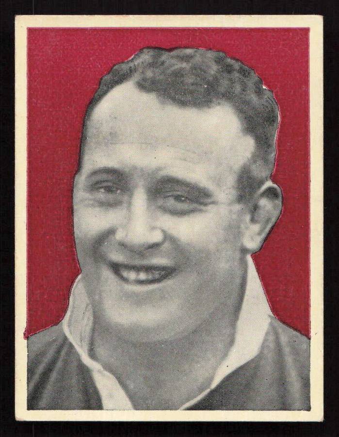 United Tobacco 1938 British Rugby Tour Cigarette Card 48 S. Walker (Captain)